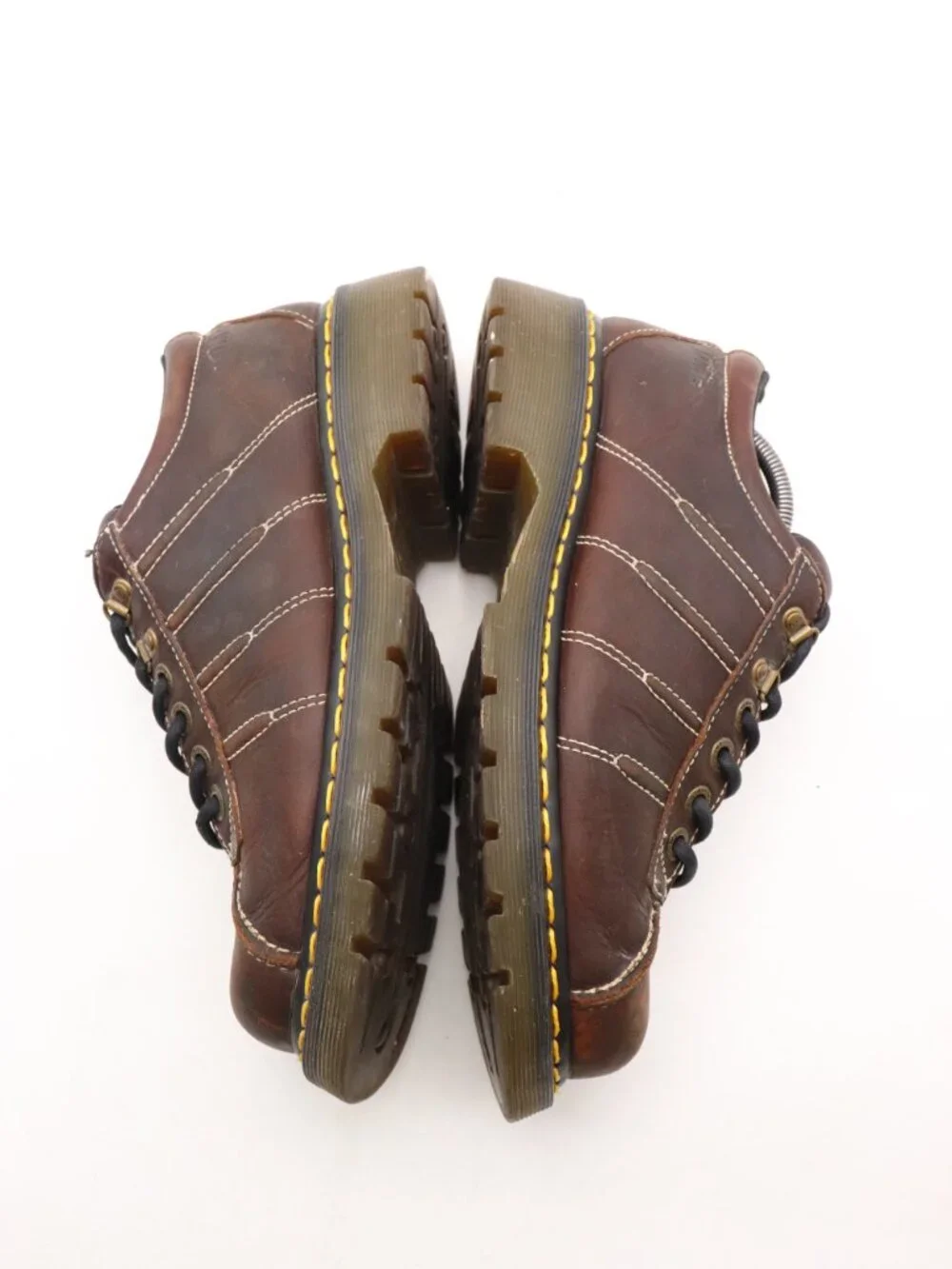 Vintage Doc Dr. Martens 9764 Men's 11 Brown Leather Chunky Oxford Shoes